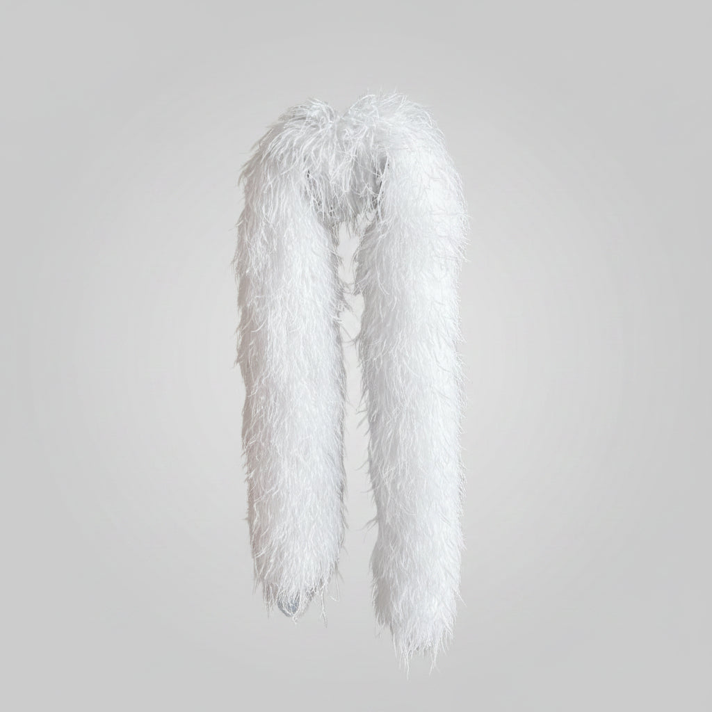 Premium Natural Ostrich Feather Multi-Ply Performance Boa