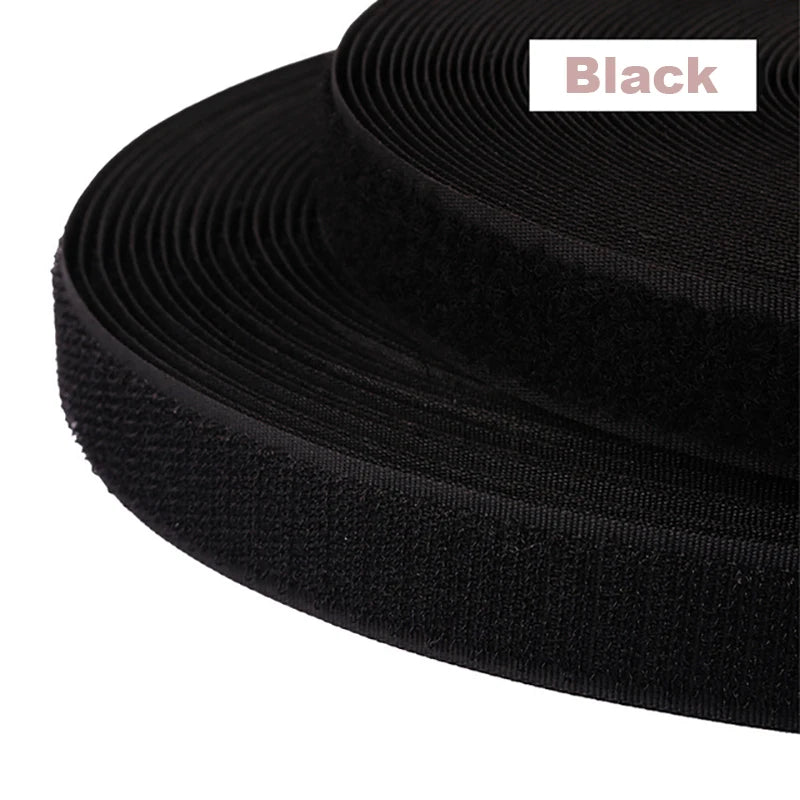 10Meters/Pair Colorful 20mm Wide Hook and Loop Fastener Tape Non-Adhesive Sewing Supplies