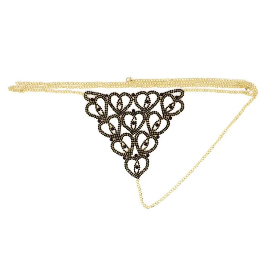 Crystal Thong Body Chain