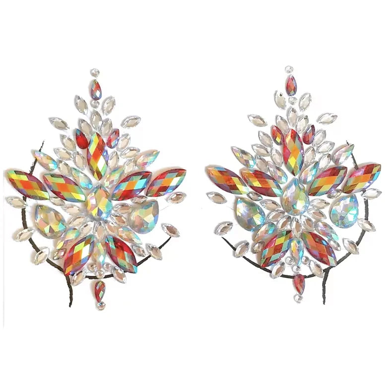 Crystal-Look Nipple Pasties & Body Jewelry