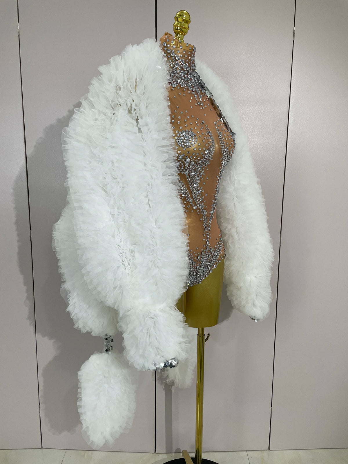 Crystal Performance Bodysuit & Coat Options