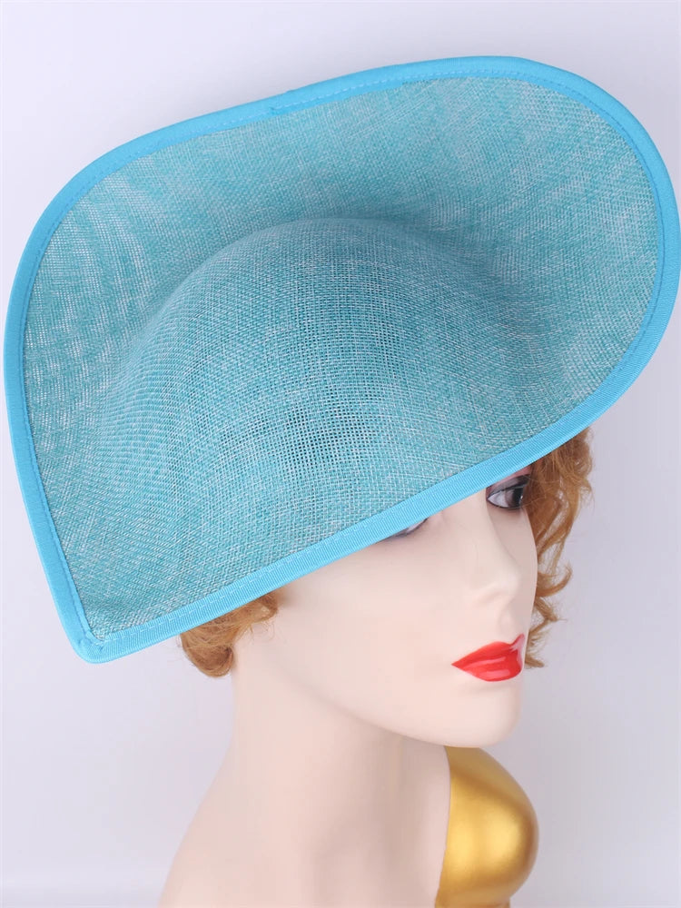 30cm Teardrop Sinamay Fascinator Base DIY Millinery Headpiece Cocktail Hat Mold