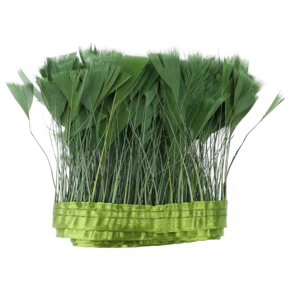 Turkey Feathers Trim Ribbon Fringe