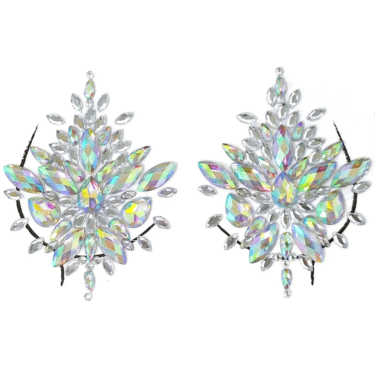 Crystal Costume Bra Stickers