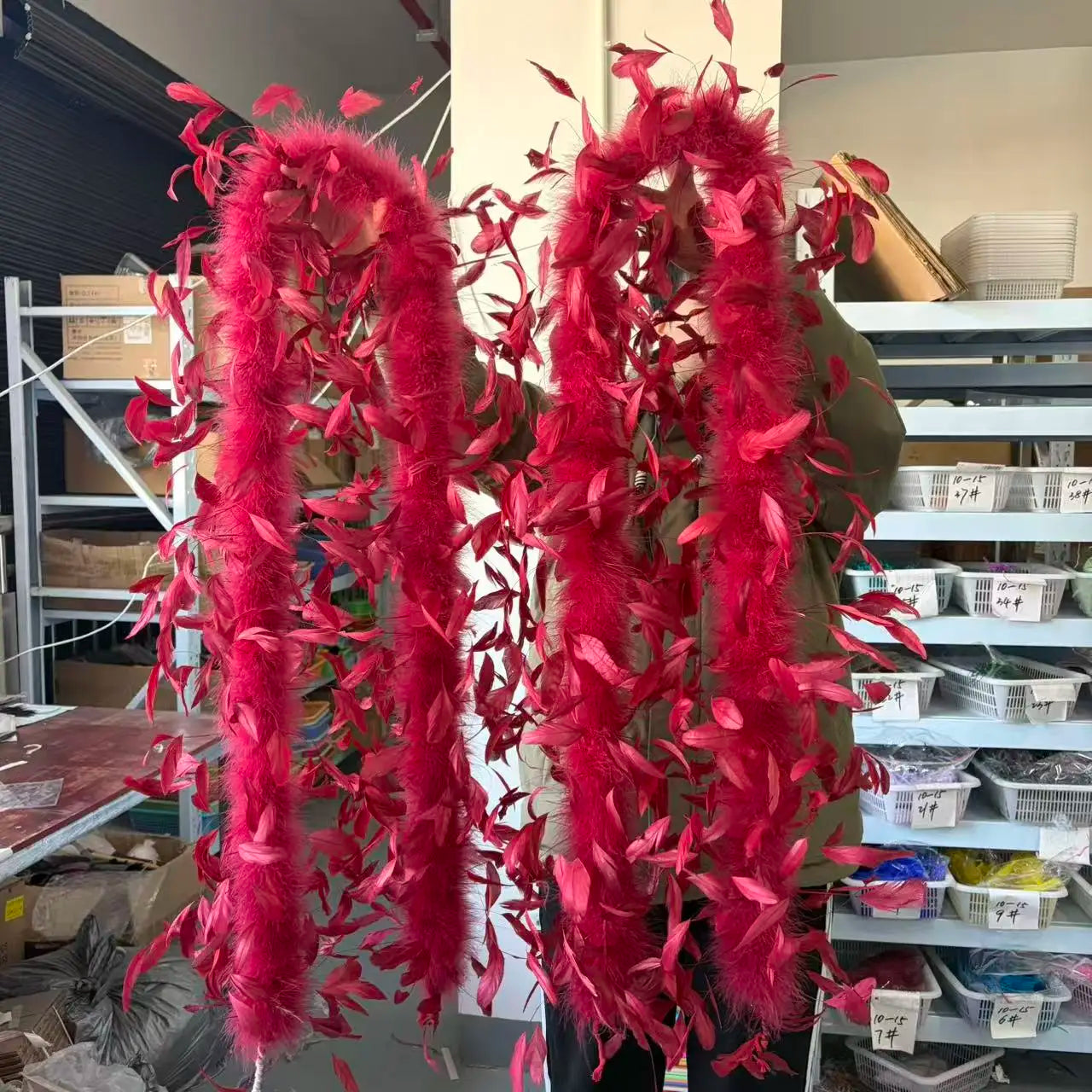 Fluffy Marabou Turkey Feather Boa (50g)