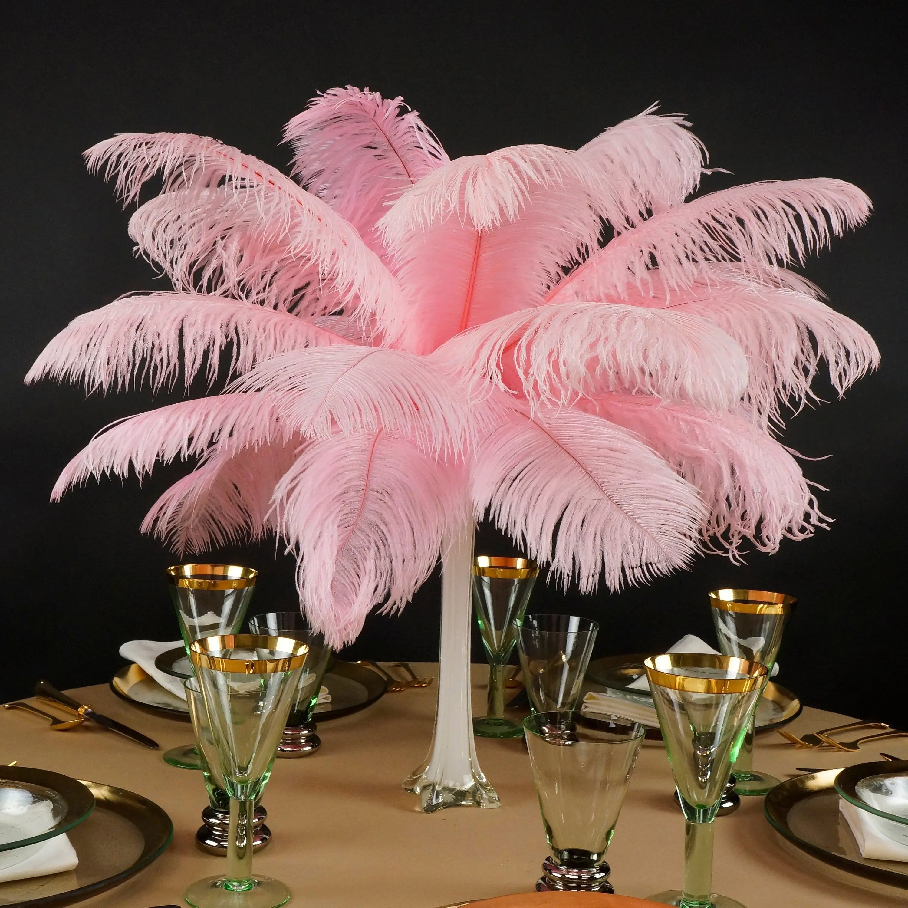 28-30IN Large Decorative Ostrich Feather Plumes