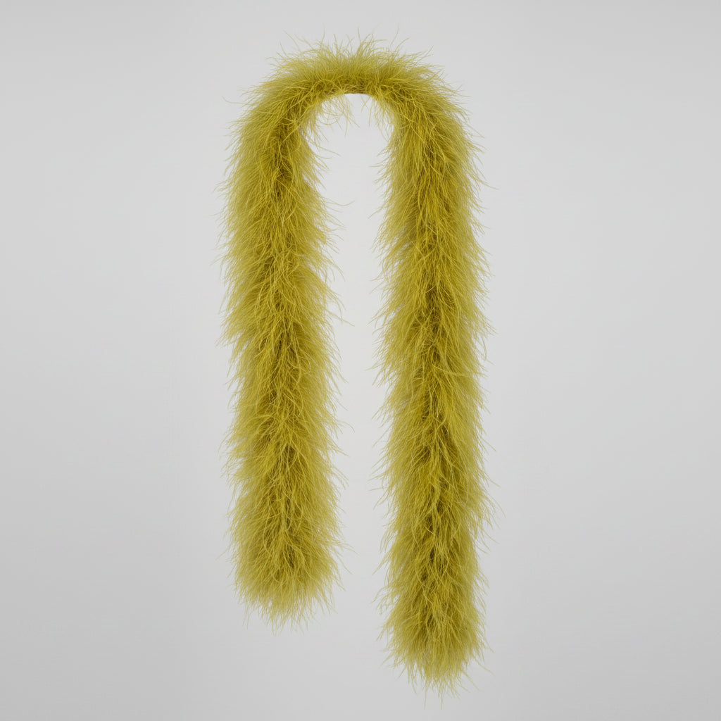 Premium Natural Ostrich Feather Multi-Ply Performance Boa