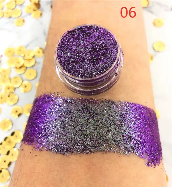 Chameleon Pigment Multi Chrome Prismatic Powder Eye shadow Palette