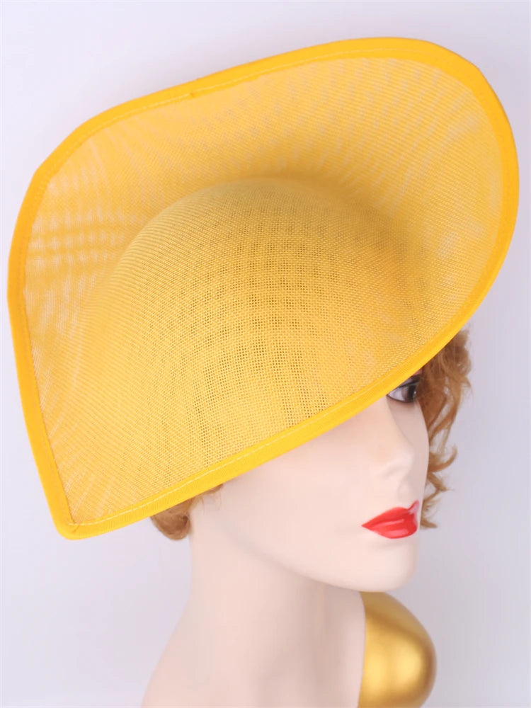 30cm Teardrop Sinamay Fascinator Base DIY Millinery Headpiece Cocktail Hat Mold