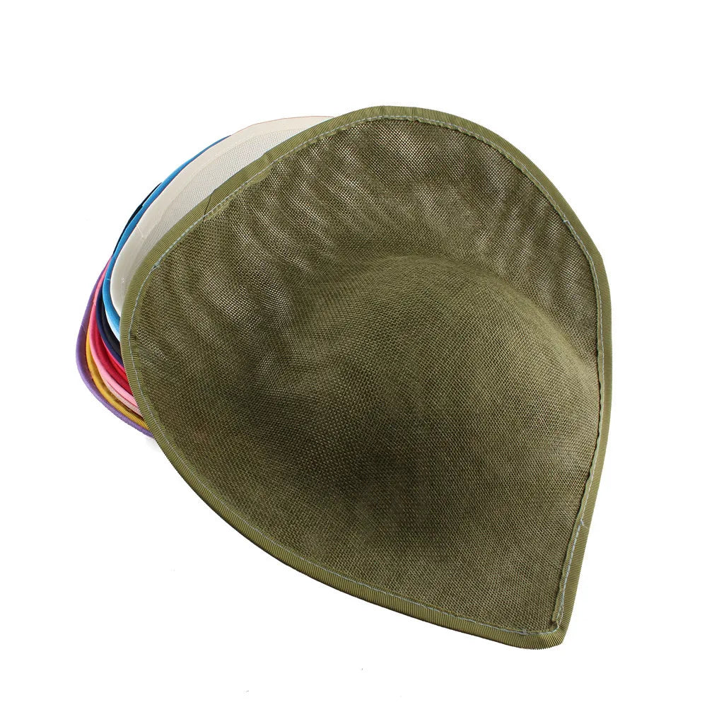Heart Fascinator Hat Base — 30 × 27 cm