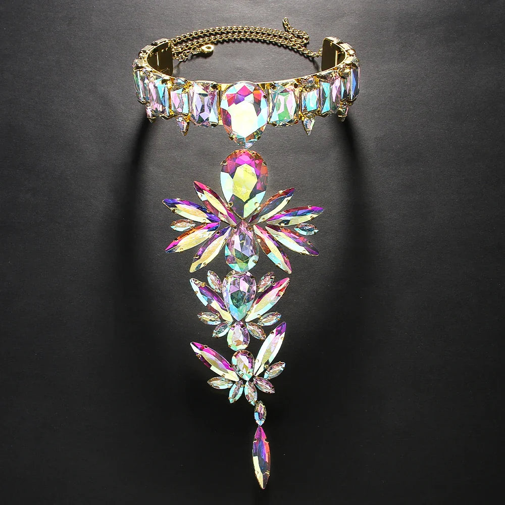 Long Pendant Exaggerate Choker