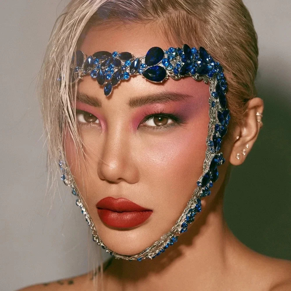 Rhinestone Masquerade Mask