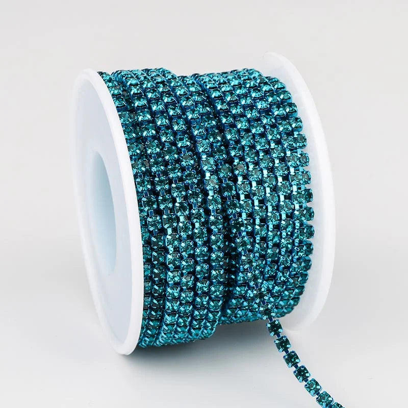 The Stardust Sparkle Chain – Deluxe Crystal Rhinestone Cup Chain Trim