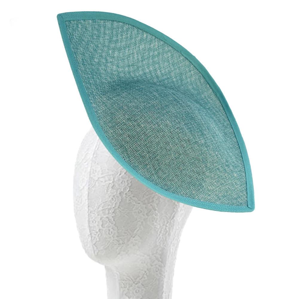 32x21cm Oval Sinamay Fascinator Base DIY Millinery Derby Hat Headpiece Mold