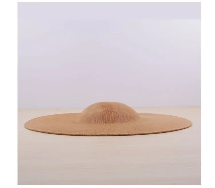40cm Large Round Sinamay Fascinator Base DIY Millinery Derby Hat Headpiece Mold