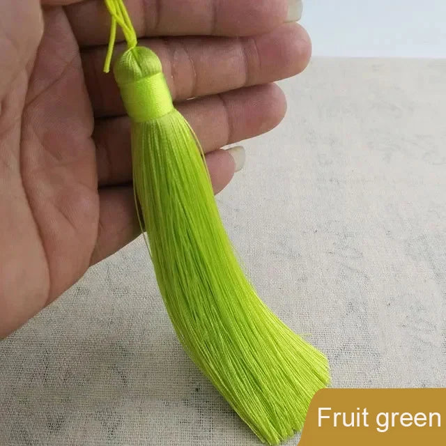 12cm Polyester Silk Tassel Fringe Trim DIY Sewing Accessories