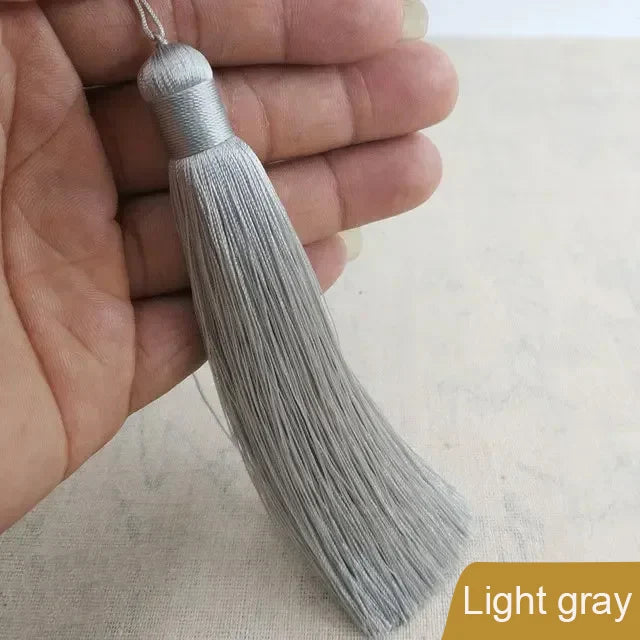 12cm Polyester Silk Tassel Fringe Trim DIY Sewing Accessories