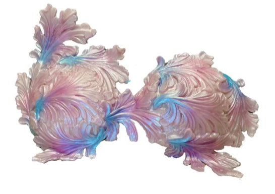 Realistic Silicone Mermaid Seashell Bra Strapless Underwater Photoshoot Costume Top