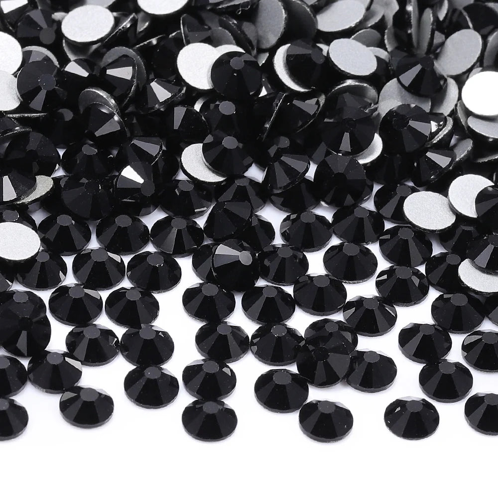 SS3-SS30 Top Quality Glass Flat-Back Rhinestones