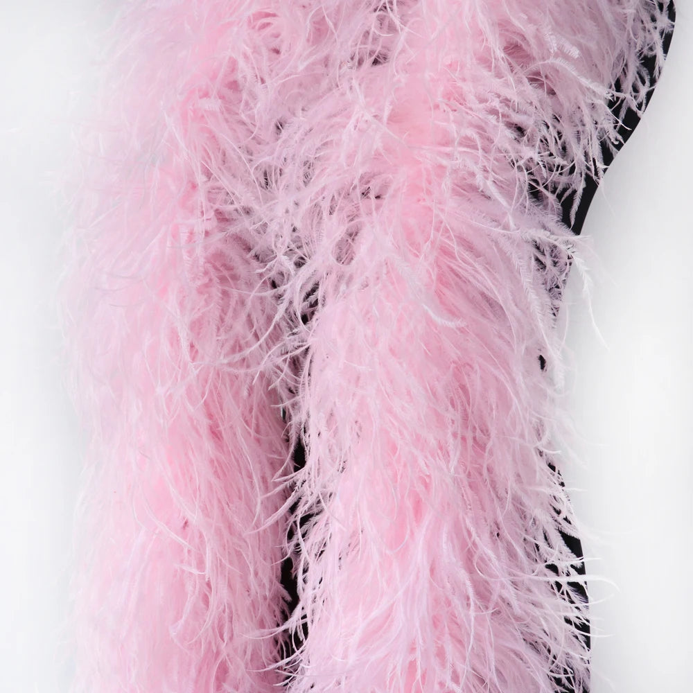 Ostrich Feather Trim Boa (1 Meter)