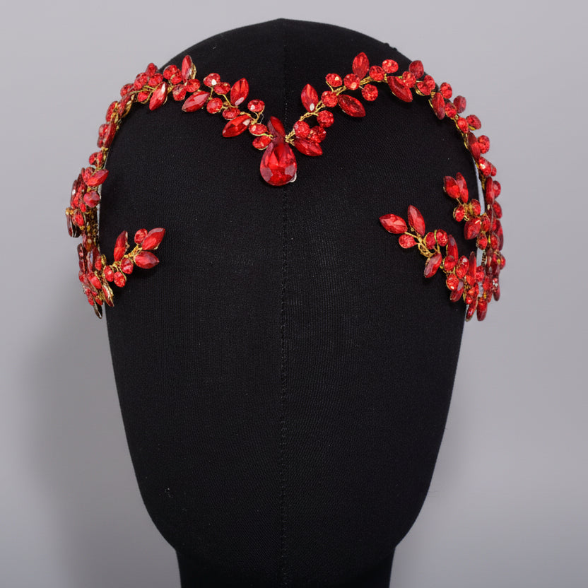 Rhinestone Forehead Headpiece