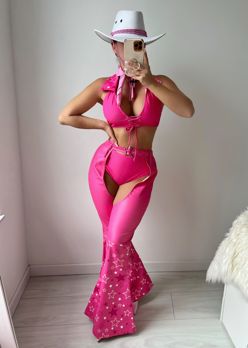 Hot Pink Cowgirl Costume