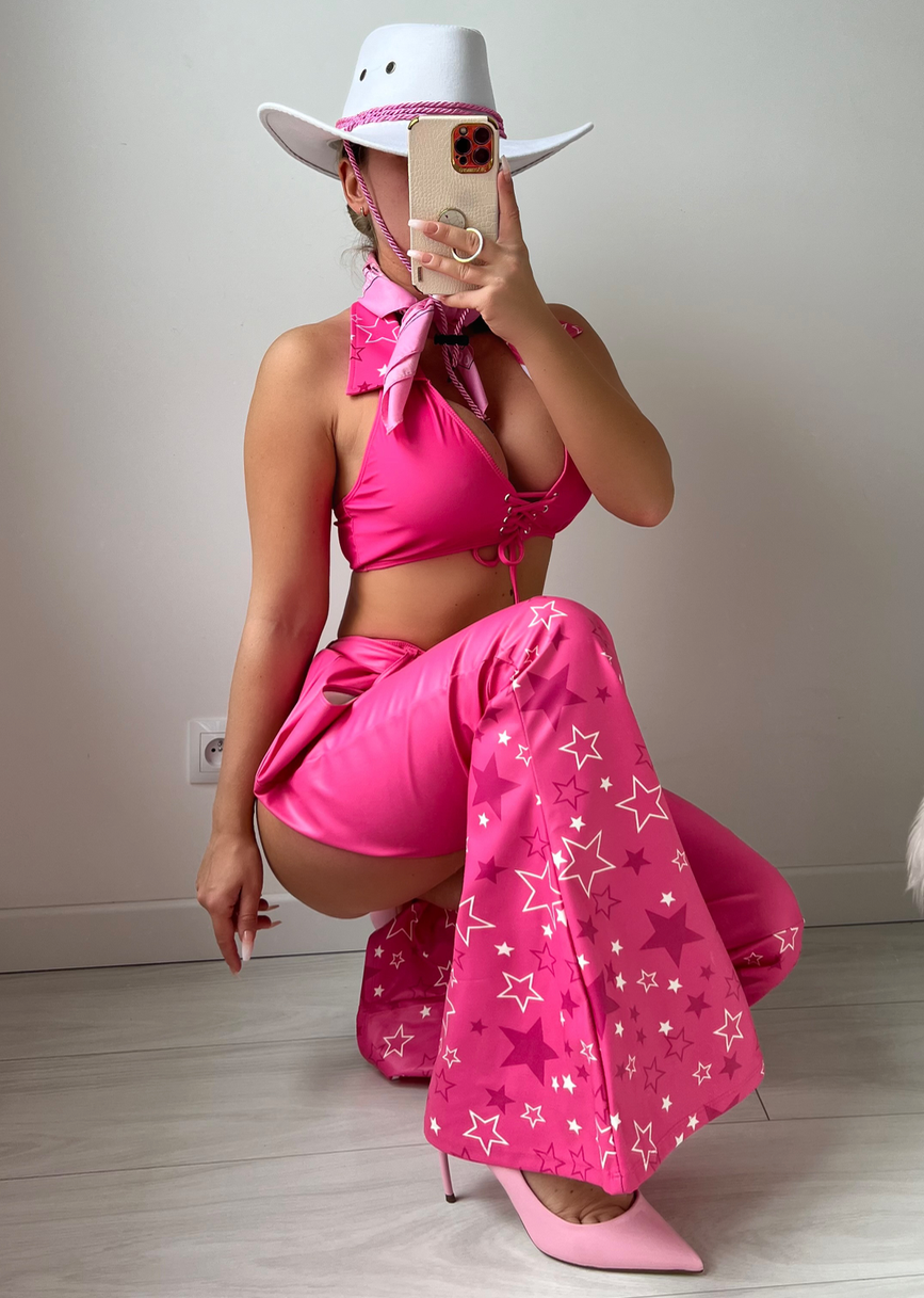 Hot Pink Cowgirl Costume