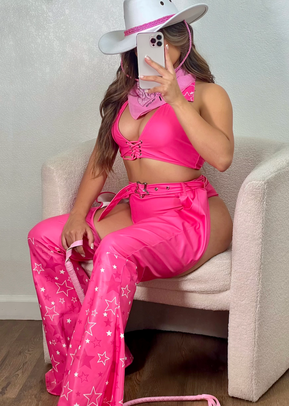 Hot Pink Cowgirl Costume