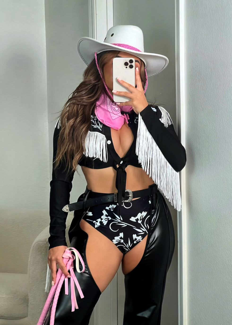 Black Cowgirl Halloween Costume