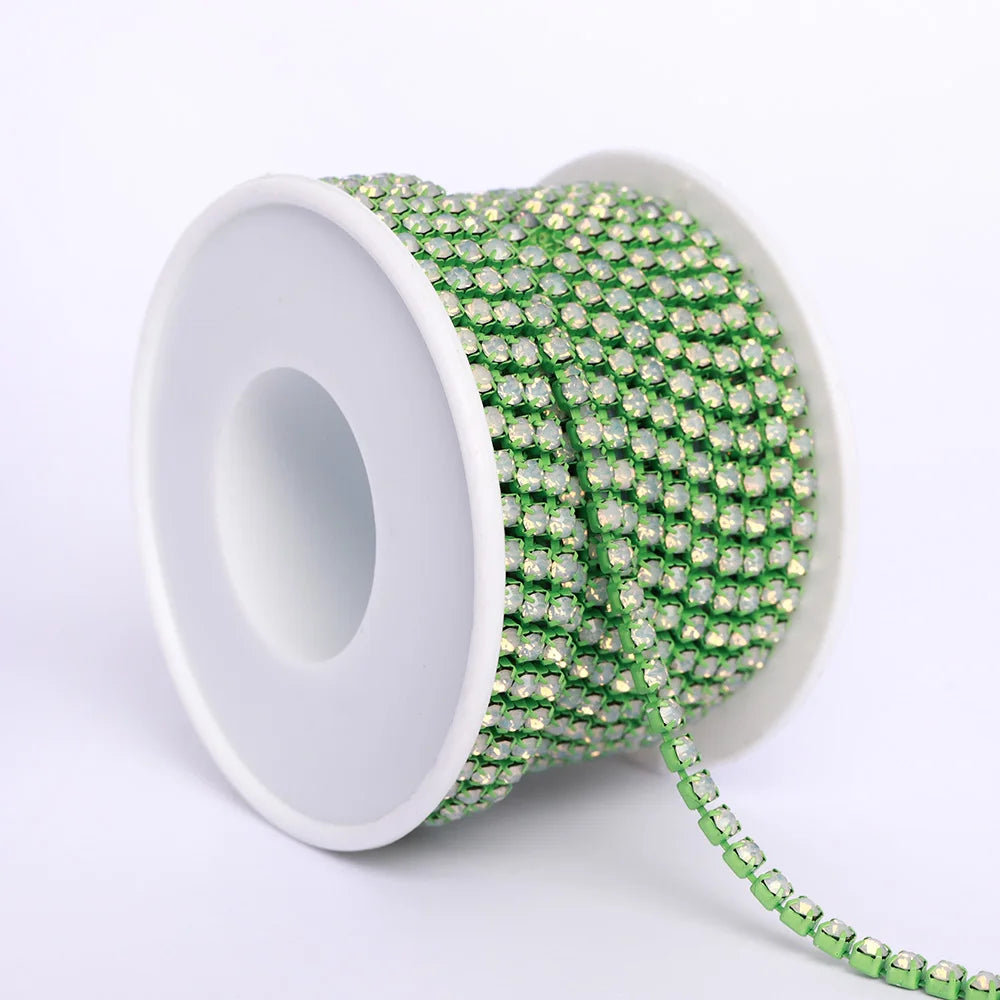 The Stardust Sparkle Chain – Deluxe Crystal Rhinestone Cup Chain Trim