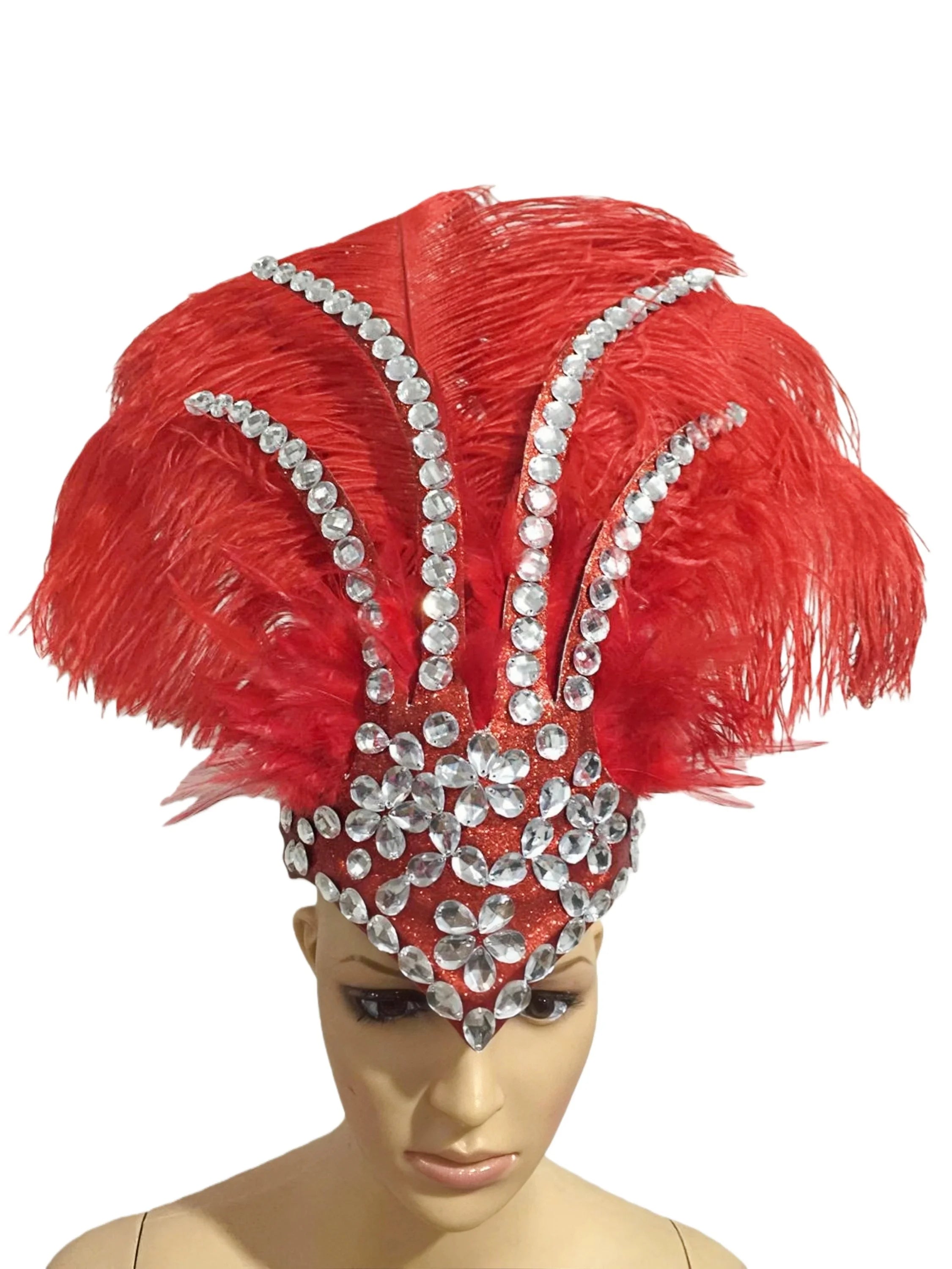 The Stardust Dionysia – Classic Feathered Samba Carnival & Masque Crown