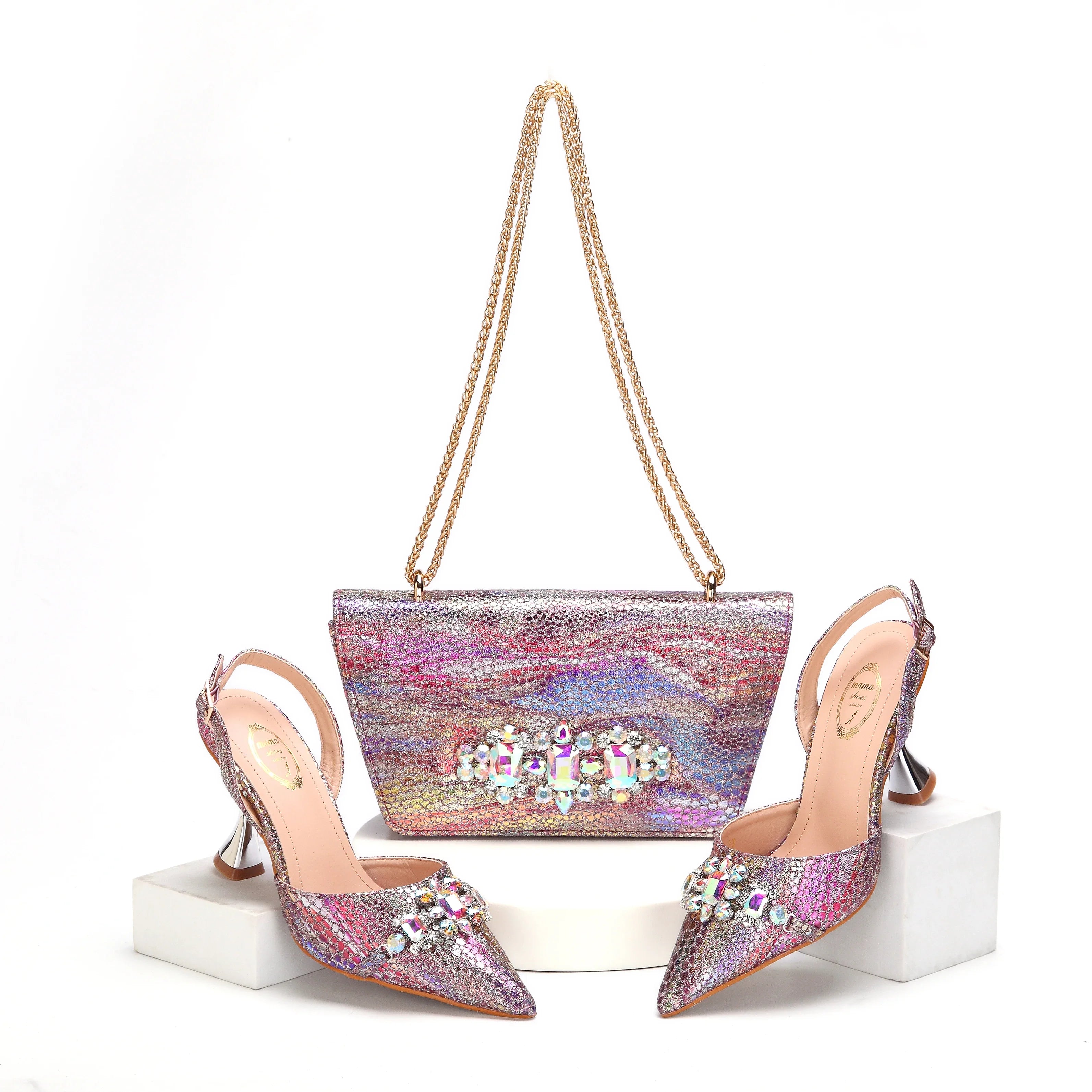High Style Ladies Shoes And Bag Set