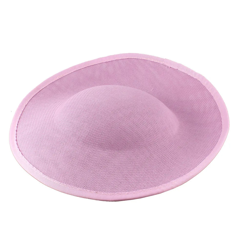 25cm Large Sinamay-Look Fascinator Base