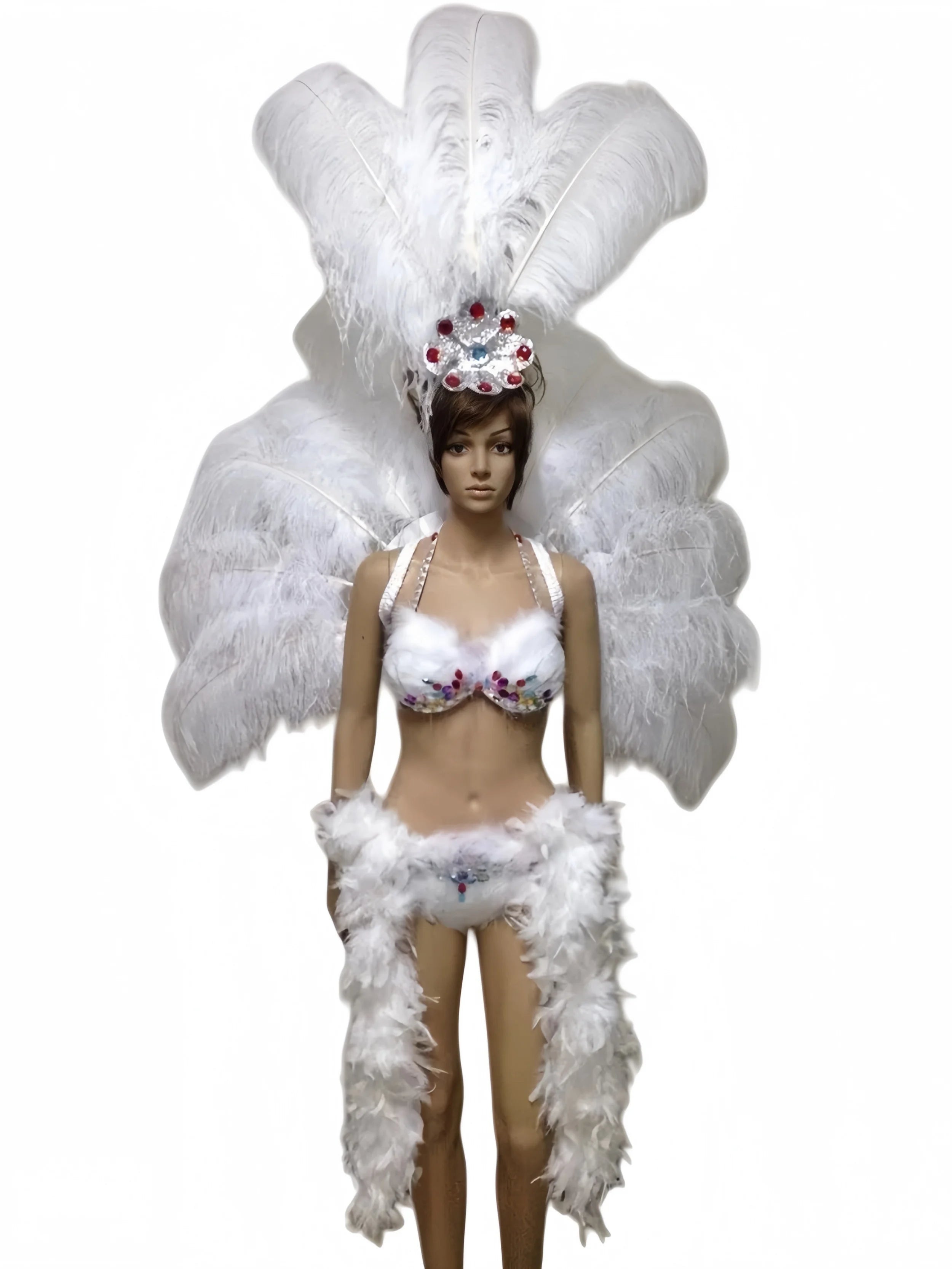 The Stardust Victoria Sovereign – Deluxe Angel Feather Wing & Headdress Stage Costume Set