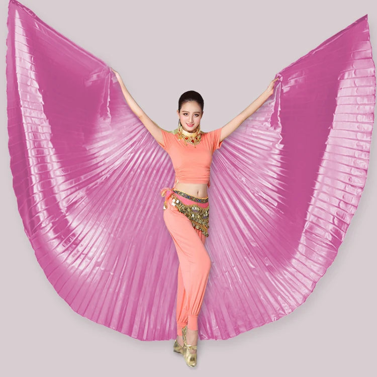 Isis Belly Dance Wings, Sticks & Bag