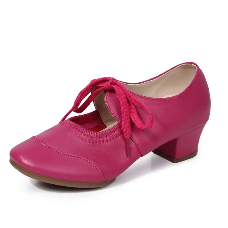 The Stardust Encore Practice Oxford – Leather Latin & Jazz Dance Shoe