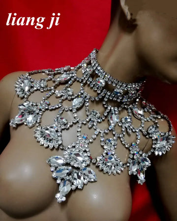 Crystal Necklace & Earring Set
