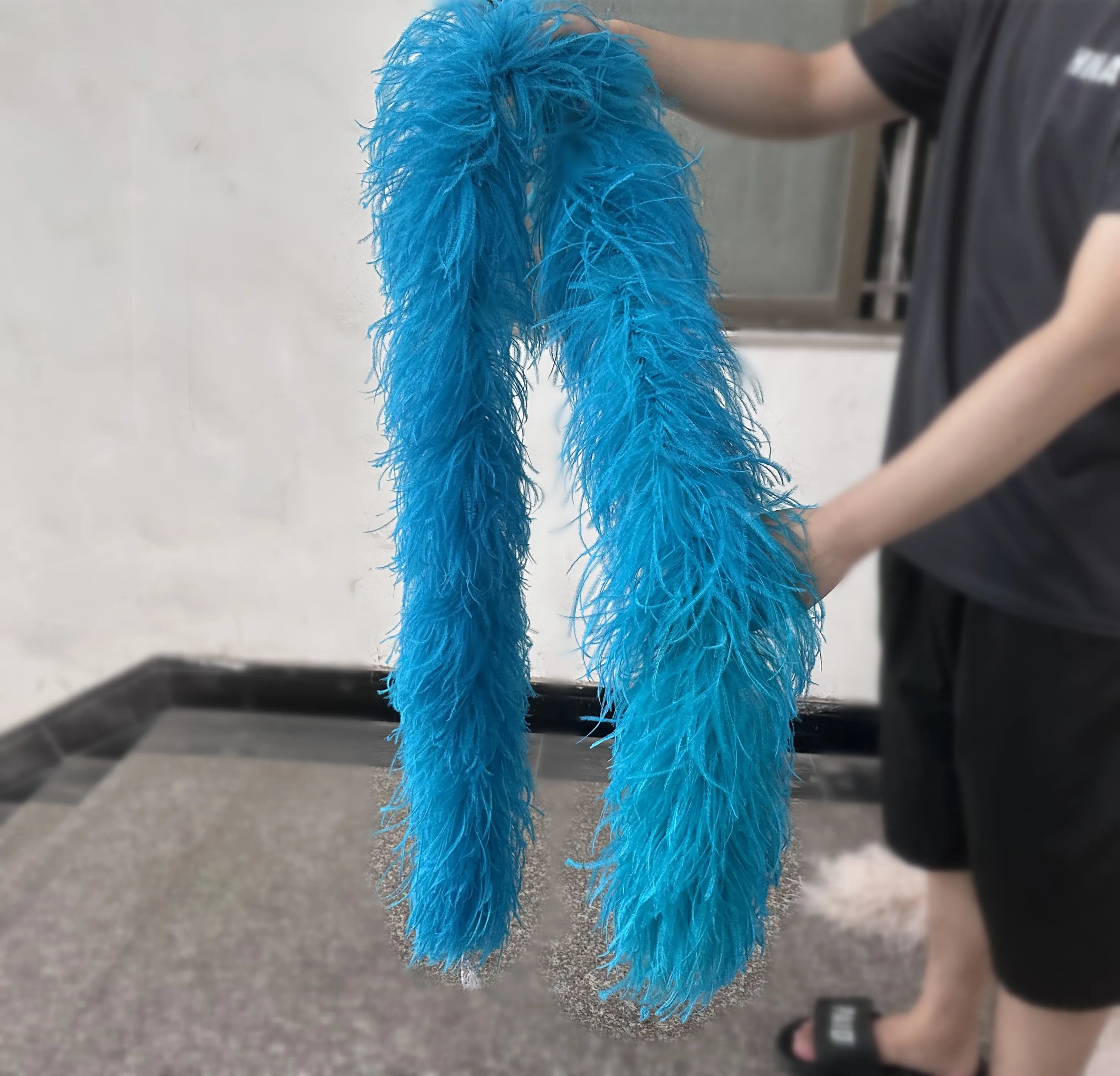 Multi-Ply Ostrich Feather Scarf Boa (2 Meters)