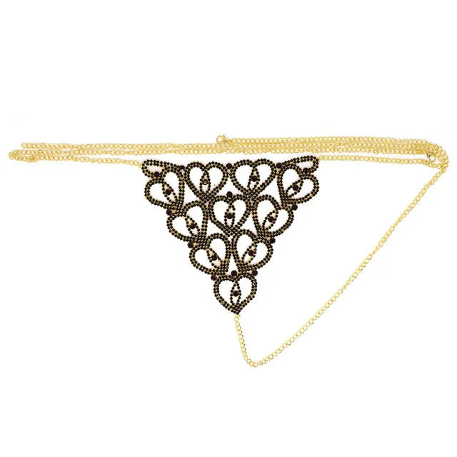 Crystal Thong Body Chain