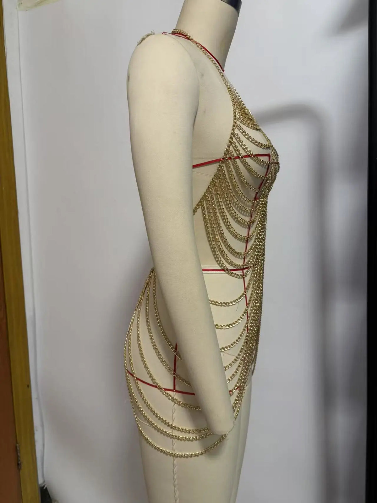Costume Bra Body Chain