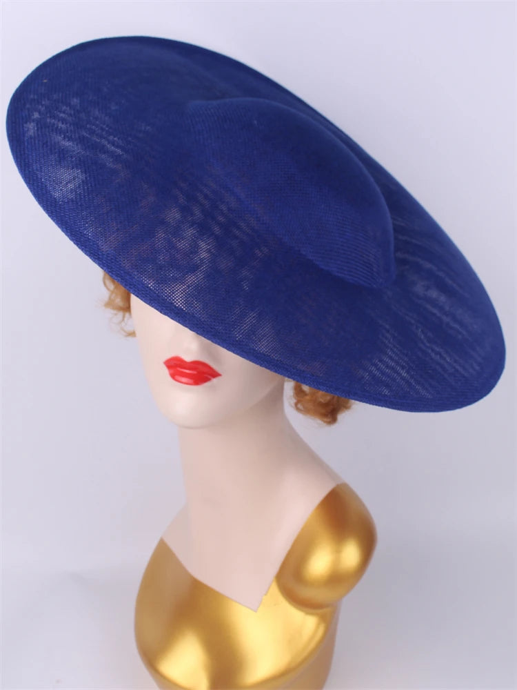 40cm Large Round Sinamay Fascinator Base DIY Millinery Derby Hat Headpiece Mold