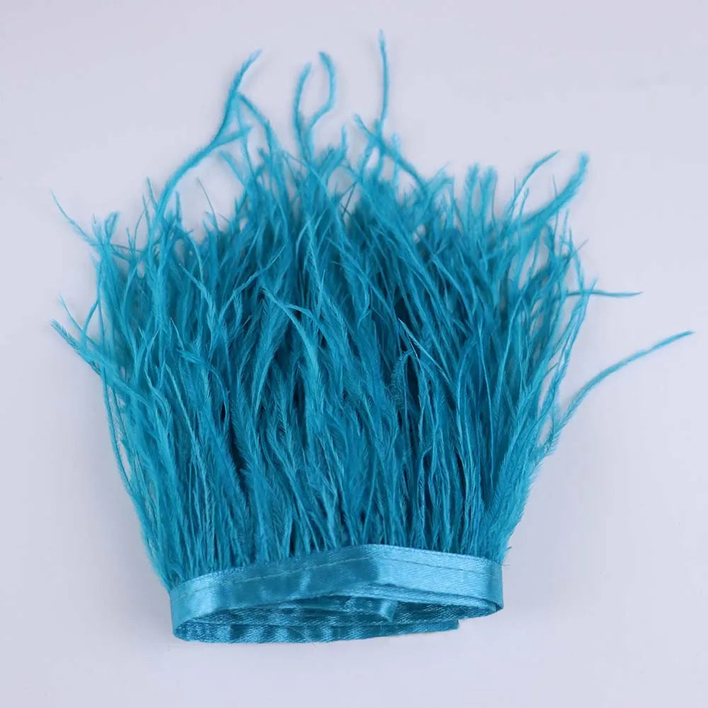 Natural Ostrich Feather Trim & Fringe