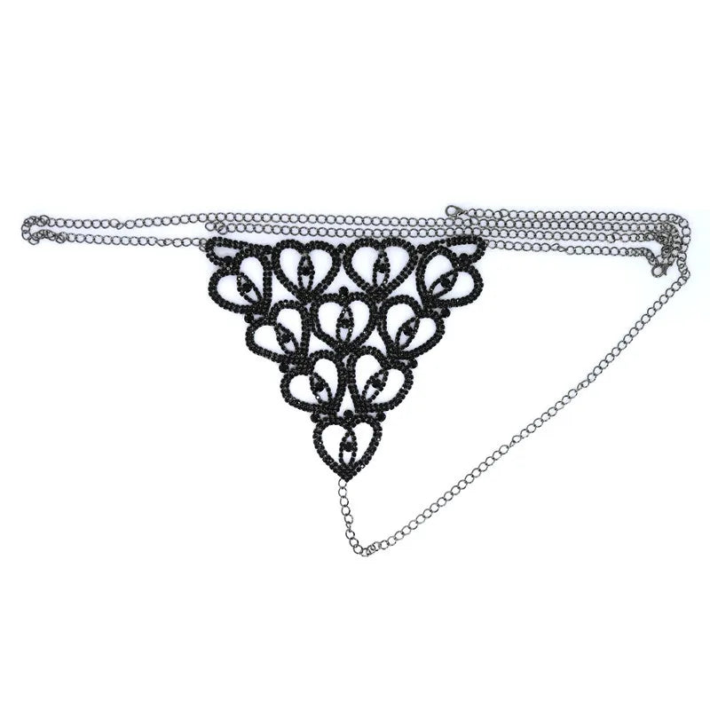 Crystal Thong Body Chain