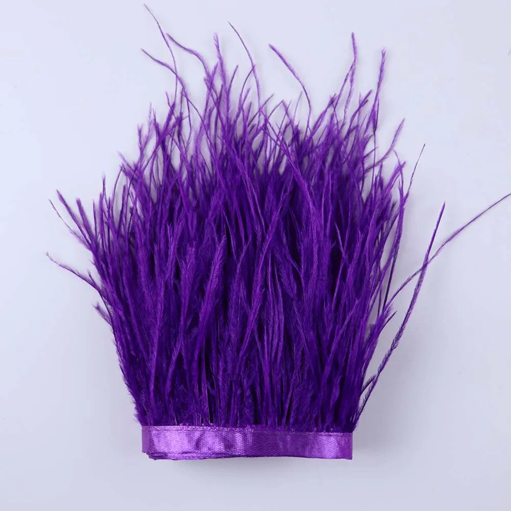 Natural Ostrich Feather Trim & Fringe