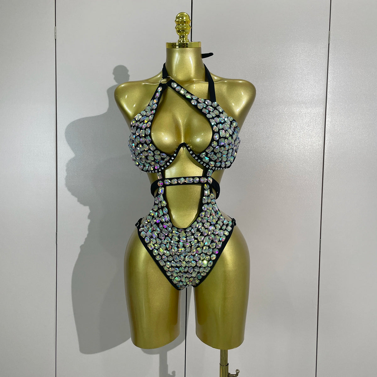 Crystal Two-Piece Performance Bikini Set