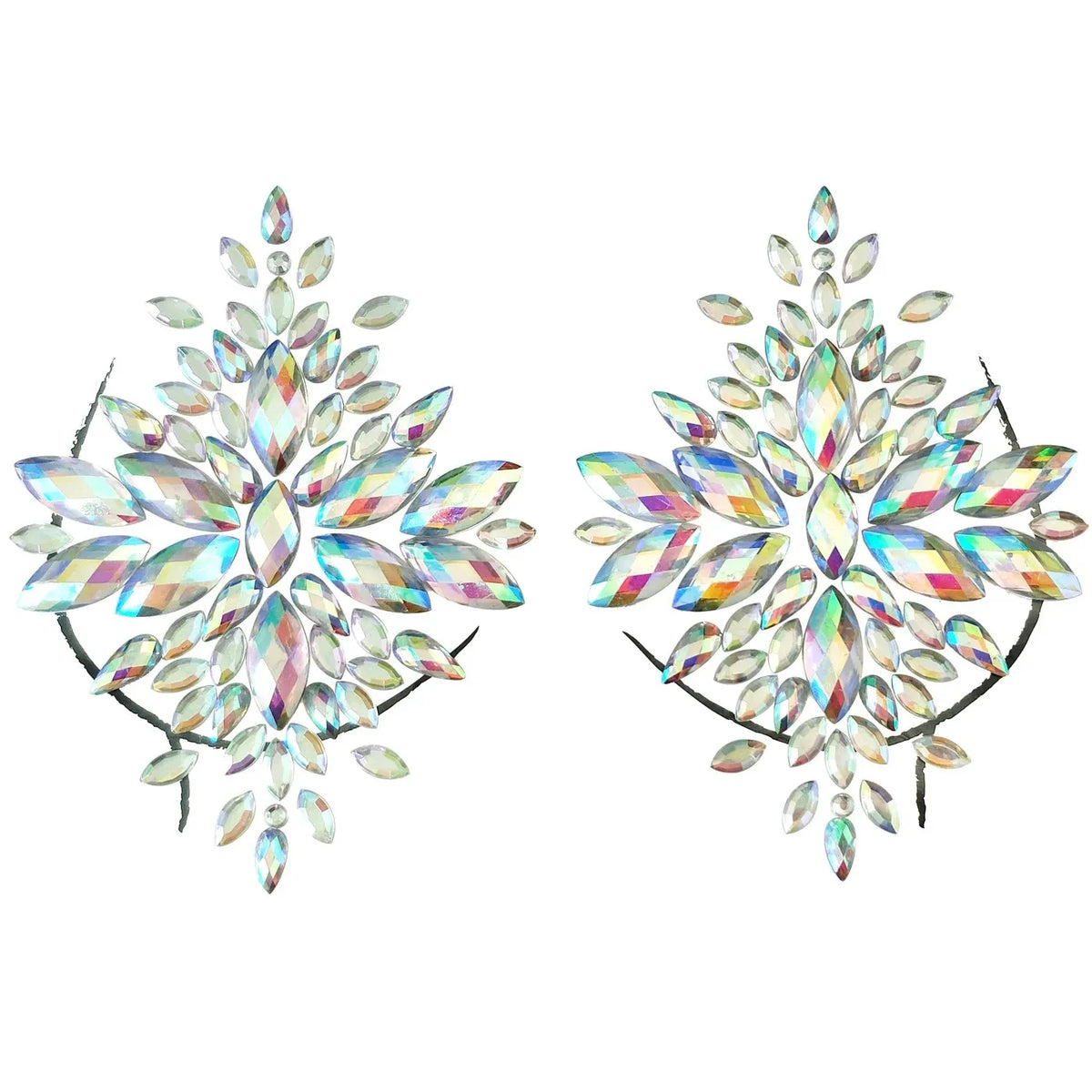 Crystal Costume Bra Stickers