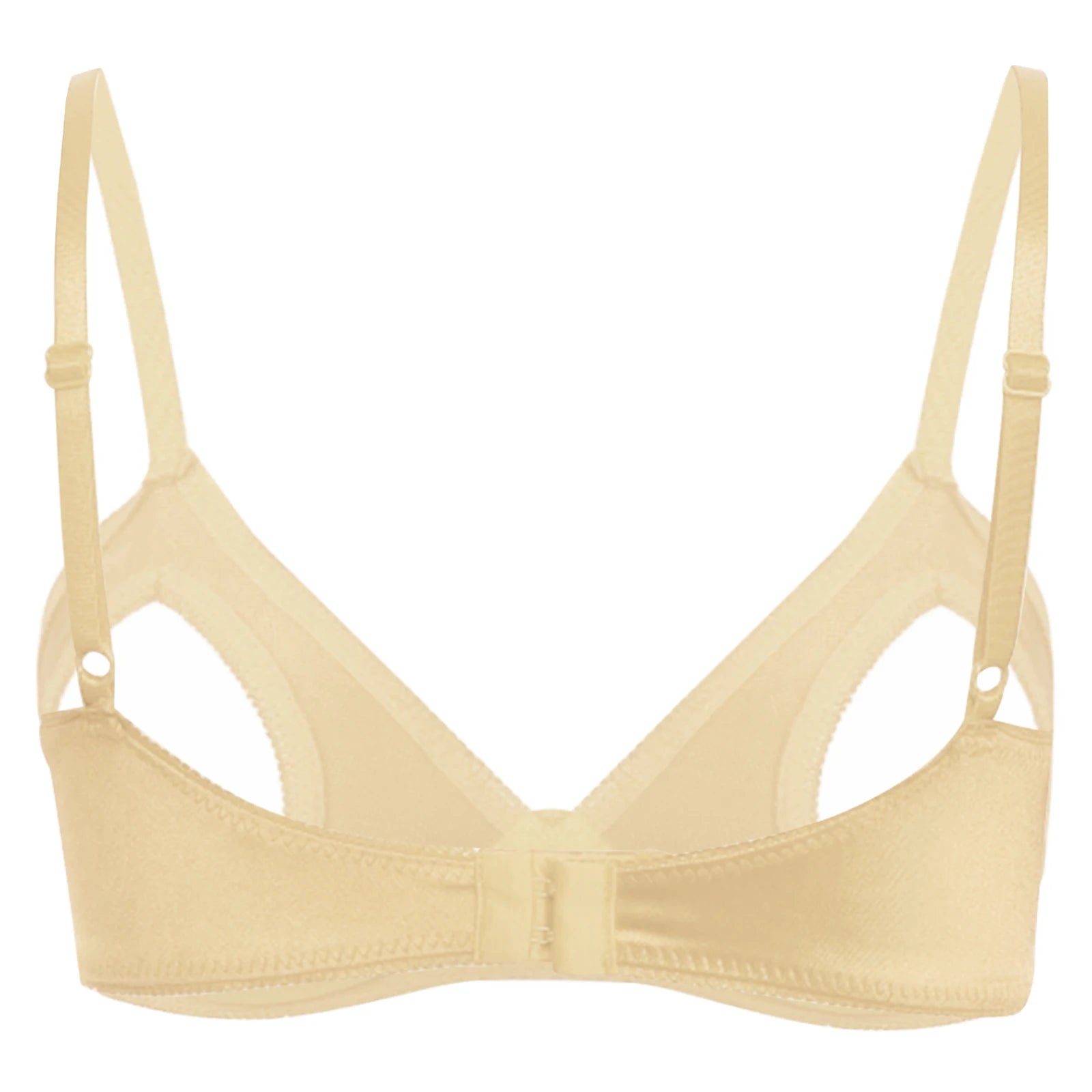 Hollow Out Open Nipple Shelf Bra