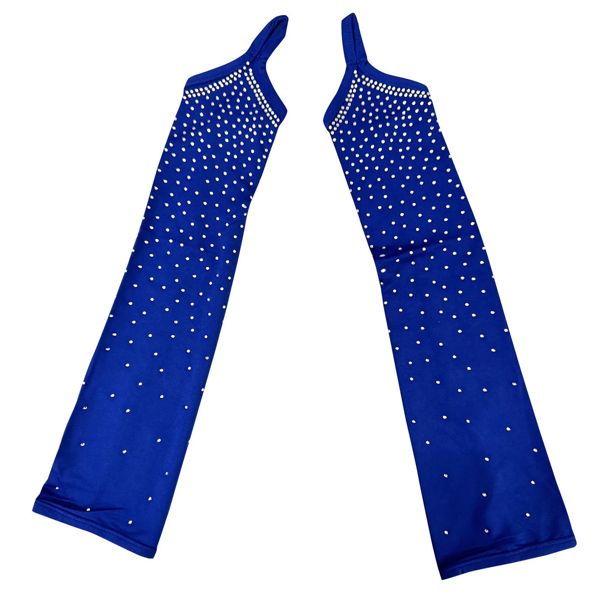 Rhinestone Fringe Dance Sleeves & Accessory Options