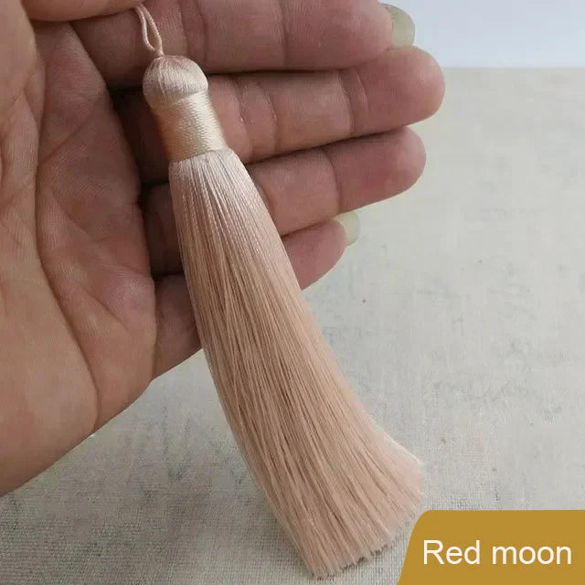 12cm Polyester Silk Tassel Fringe Trim DIY Sewing Accessories