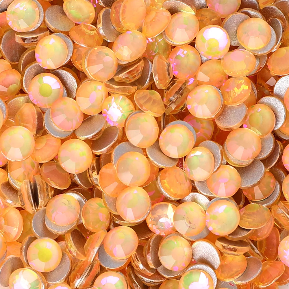 Glass Crystal Flatback Rhinestones SS3-SS30 Non-Hotfix Strass Stones Bulk Pack